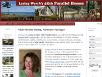 Lesley Werth's 45th Parallel Home