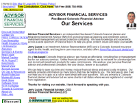 Advisor Financial Services