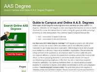 AAS Degree, Campus and Online A.A.S. Degrees