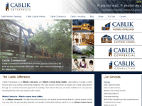 Atlanta contractor, custom home builders: Cablik Enterprises