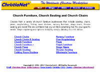 Church Furniture, Church Seating and Church Chairs