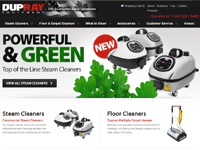 Dupray Equipment - Makers of Steam Cleaners