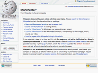 Manchester - Wikipedia, the free encyclopedia
