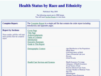 Health Status by Race and Ethnicity