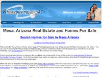 Mesa, Arizona Real Estate, Homes For Sale