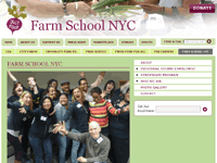 Farm School NYC, Just Food