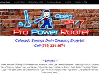 Colorado Springs Drain Cleaning, Plumbing, Sewer Services