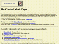 The Classical Music Pages