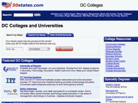 DC Colleges and Universities