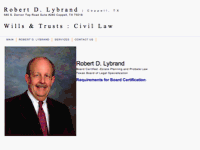 Robert D. Lybrand Will and Trusts