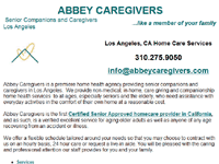 Abbey Caregivers, Senior Companions and Caregivers