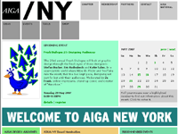 AIGA NY The Professional Association for Design