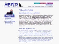 Pet quarantine facilities London UK