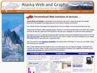 Alaska web design - Alaska Web and Graphic