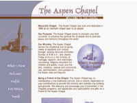 The Aspen Chapel