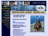 Big Bear Horse Vacation