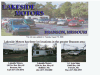 Branson Missouri Pre-owned Autos