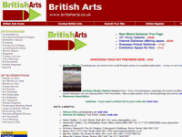 A comprehensive listing of the arts - UK