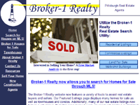 Broker-1 Realty, Inc., Pittsburgh Homes, Real Estate