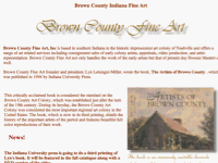 Brown County Indiana Fine Art