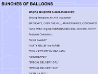 Bunches Of Balloons