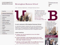 Birmingham Business School Homepage