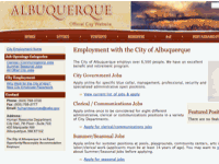 City of Albuquerque Employment