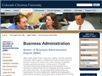 Colorado Christian University MBA Program