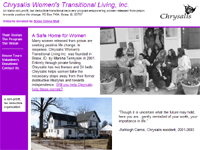 Chrysalis Women's Transitional Living, Inc.