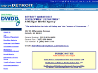 Detroit Workforce Development Department