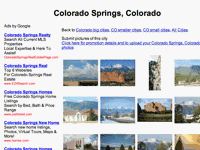 Colorado Springs, Colorado - City Information