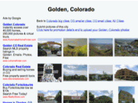 Golden, Colorado - City Information