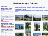 Manitou Springs, Colorado - City Information
