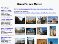 Santa Fe, New Mexico (NM) - City Information