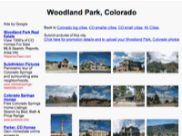 Woodland Park, Colorado - City Information