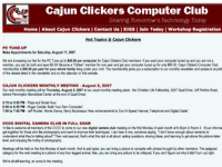 Cajun Clickers Computer Club
