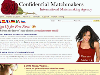 Confidential Matchmakers: Date Beautiful Russian/Ukrainian Ladies
