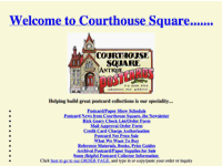 Courthouse Square Antique Postcards