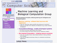 Machine Learning and Biological Computation Group