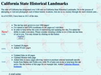California State Historical Landmarks