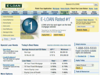E-LOAN: Mortgage Refinance