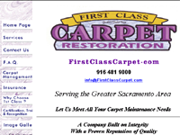 First Class Carpet Restoration