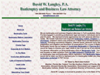 Bankruptcy Attorney David Langley