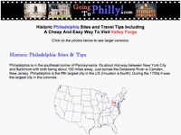 Philadelphia Valley Forge Historic Sites