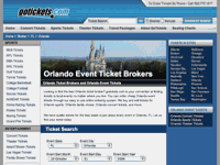 Orlando Event Ticket Broker