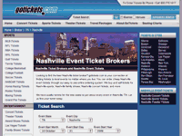 Nashville Event Ticket Broker