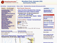 Woodland Park, Colorado Community Profile