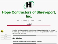 Hope Contractors of Shreveport, Inc.