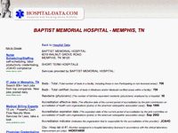 Baptist Memorial Hospital (Memphis, Tn)