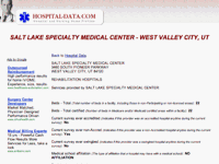 Salt Lake Specialty Medical Center (West Valley City, Ut)